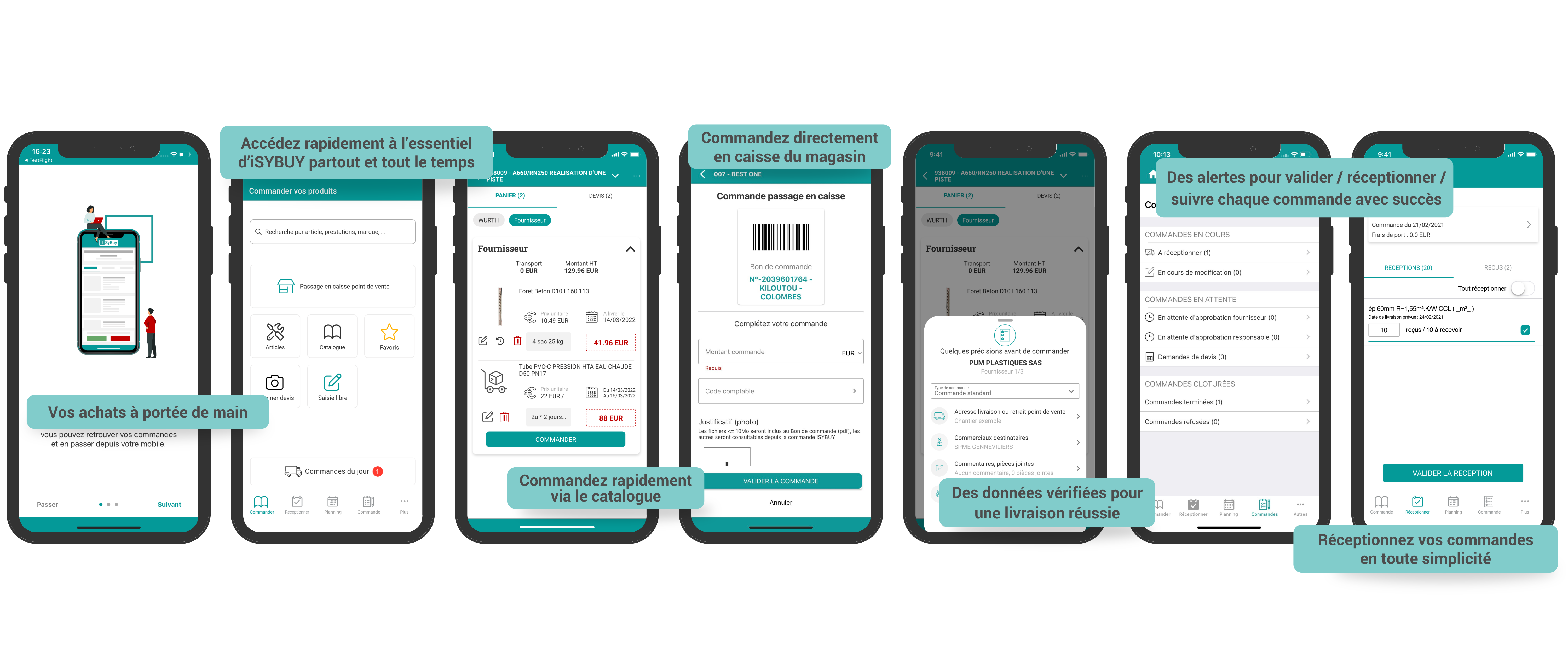isybuy si achats en application mobile